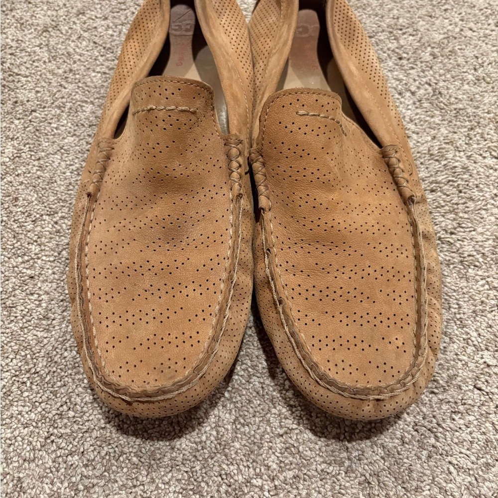 Men's Tan UGG Henrick stripe Loafers